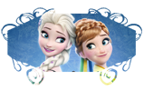 Solstice (Anna and Elsa from Frozen) with Snow