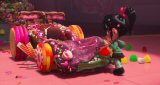 Vanellope and her kart
